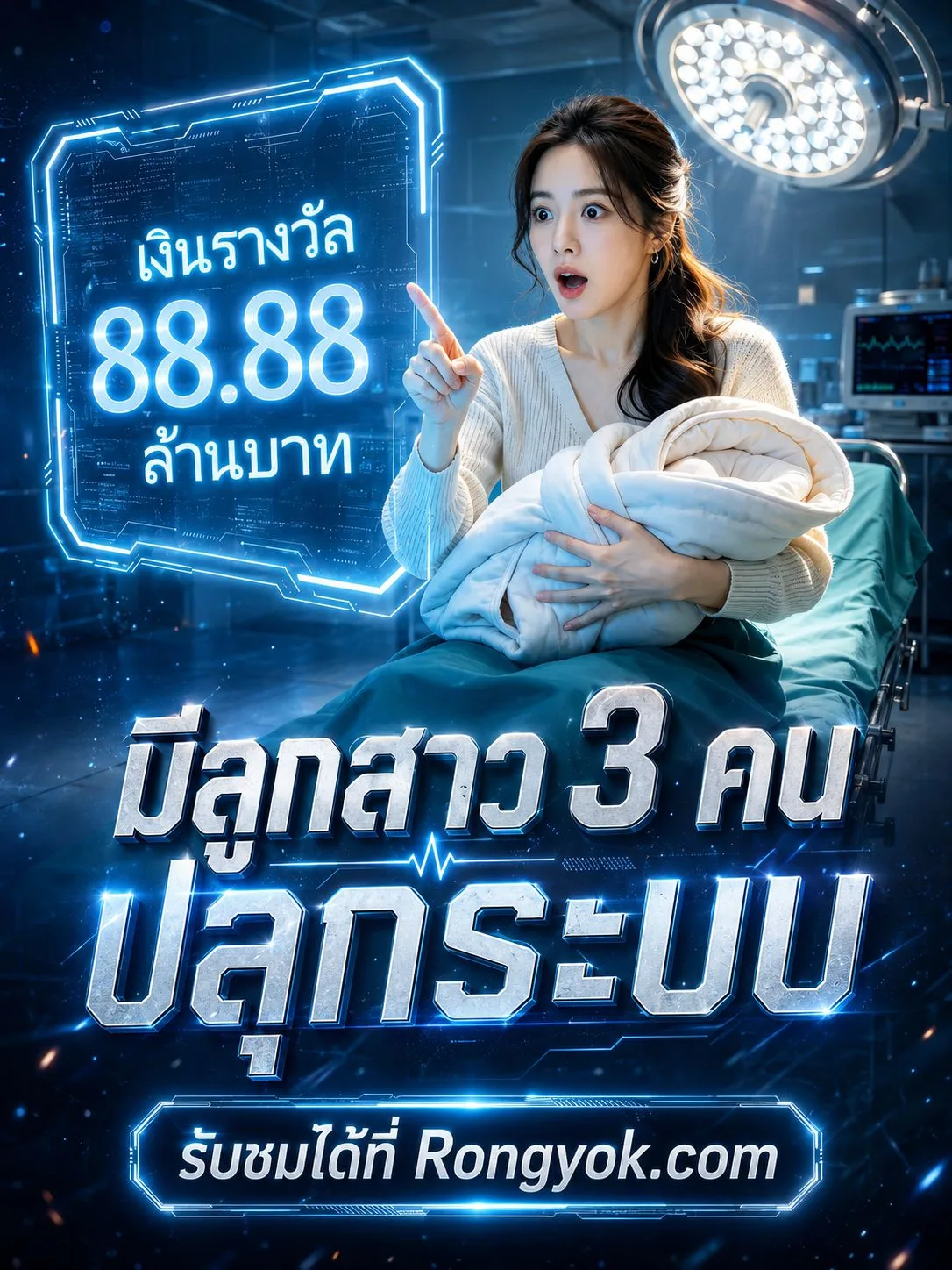 มีลูกสาว3คนปลุกระบบ โปสเตอร์