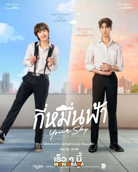 Your Sky (2024) กี่หมื่นฟ้า ตอนที่ 1-12 (จบเรื่อง) โปสเตอร์