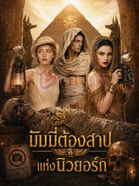 มัมมี่ต้องสาปแห่งนิวยอร์ก โปสเตอร์
