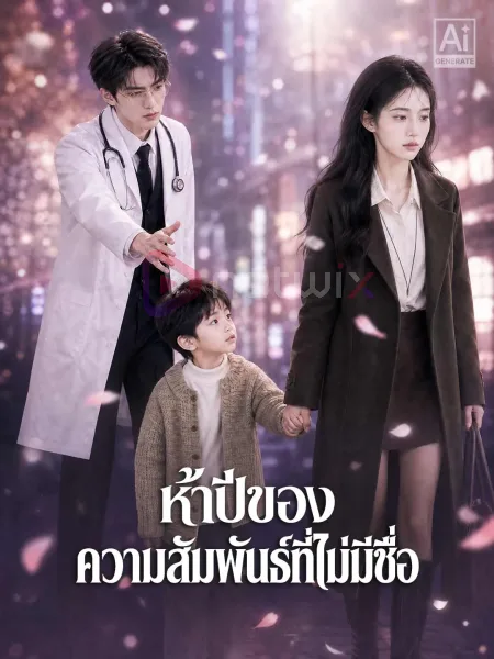 ห้าปีของความสัมพันธ์ที่ไม่มีชื่อ โปสเตอร์