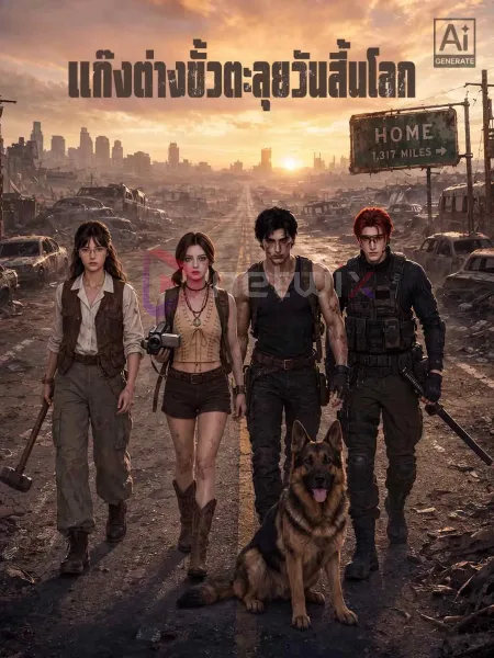 แก๊งต่างขั้วตะลุยวันสิ้นโลก โปสเตอร์