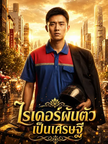 ไรเดอร์ผันตัวเป็นเศรษฐี โปสเตอร์
