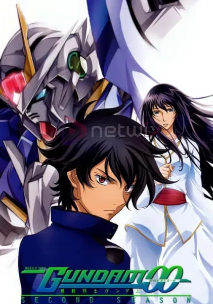 Mobile Suit Gundam OO 2 โมบิลสูท กันดั้ม ดับเบิลโอ ภาค 2 โปสเตอร์