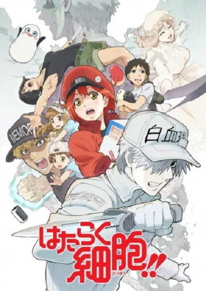 Hataraku Saibou!! เซลล์ขยัน พันธุ์เดือด ภาค 2 โปสเตอร์
