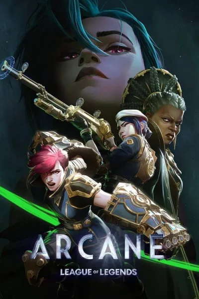 Arcane League of Legends อาร์เคน ตำนานลีกออฟเลเจ็นดส์ โปสเตอร์