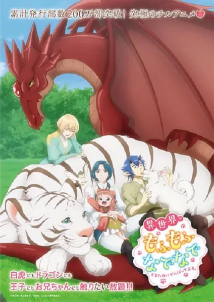 Isekai de Mofumofu Nadenade suru Tame ni Ganbattemasu เกิดใหม่ต่างโลกฉันได้สกิลสุดยอดทำให้สัตว์รัก โปสเตอร์