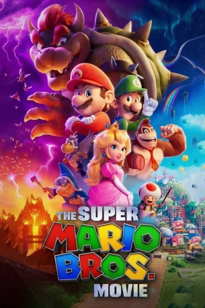 The Super Mario Bros. Movie เดอะ ซูเปอร์มาริโอบราเธอร์ส มูฟวี่ โปสเตอร์