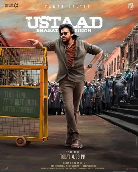 Ustaad Bhagat Singh (2026) ภคัต สิงห์ ยอดคนผดุงความยุติธรรม โปสเตอร์
