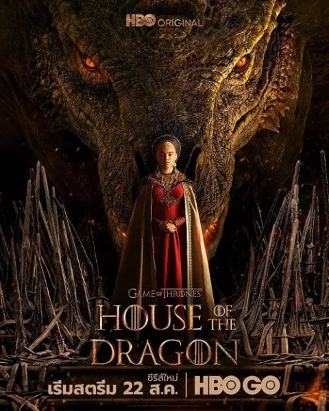 House of the Dragon (2022) ตระกูลแห่งมังกร โปสเตอร์