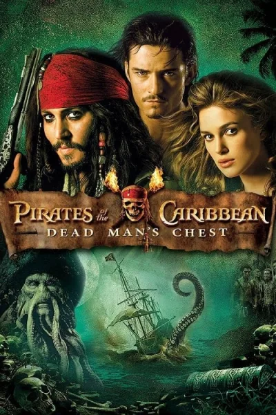 Pirates of the Caribbean 2 (2006) สงครามปีศาจโจรสลัดสยองโลก โปสเตอร์