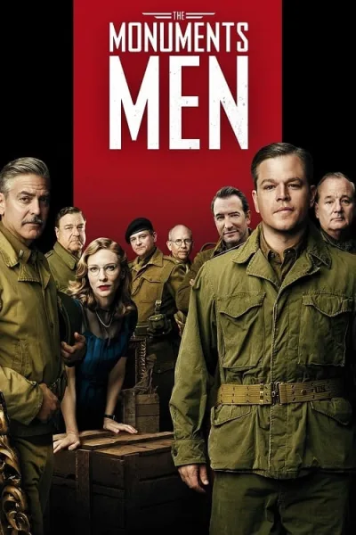 The Monuments Men (2014) กองทัพฉกขุมทรัพย์โลกสะท้าน โปสเตอร์