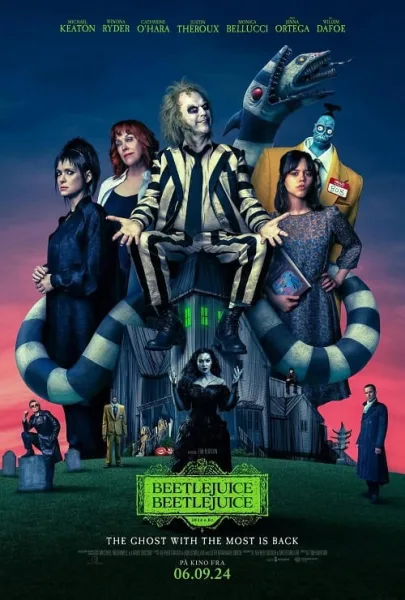 Beetlejuice Beetlejuice บีเทิลจู๊ดส์ บีเทิลจู๊ดส์ ผีขี้จุ้ย 2 โปสเตอร์