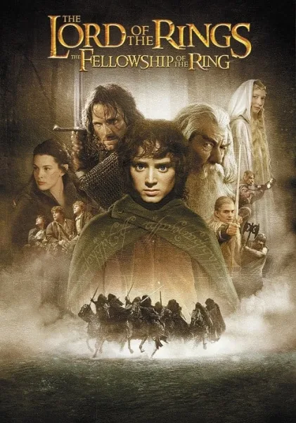 The Lord Of The Rings 1 The Fellowship Of The Ring (2001) อภินิหารแหวนครองพิภพ โปสเตอร์