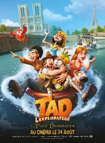 Tad the Lost Explorer and the Emerald Tablet โปสเตอร์