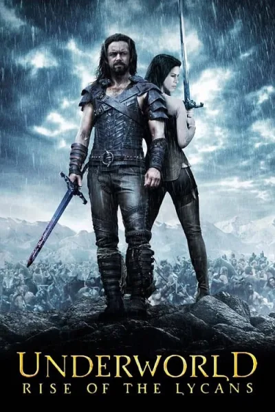 Underworld 3 Rise of the Lycans (2009) สงครามโค่นพันธุ์อสูร 3 ปลดแอกจอมทัพอสูร โปสเตอร์