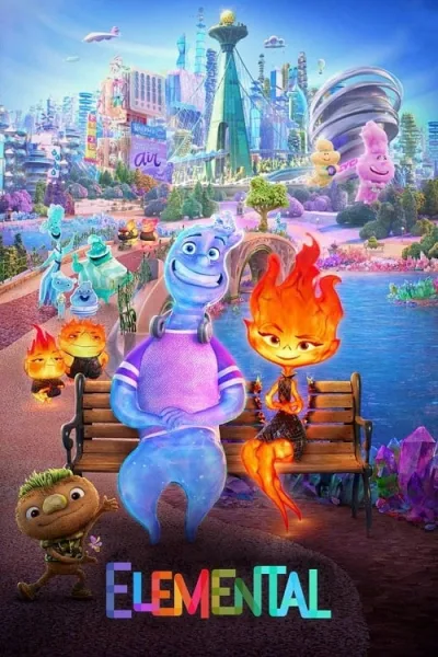Elemental (2023) เมืองอลวนธาตุอลเวง โปสเตอร์