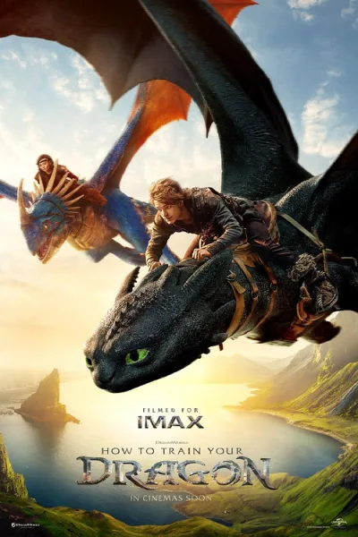 How to Train Your Dragon (2025) อภินิหารไวกิ้งพิชิตมังกร โปสเตอร์
