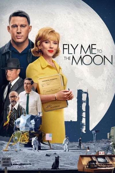 Fly Me to the Moon (2024) ทะยานฟ้าสู่พื้นจันทร์ โปสเตอร์