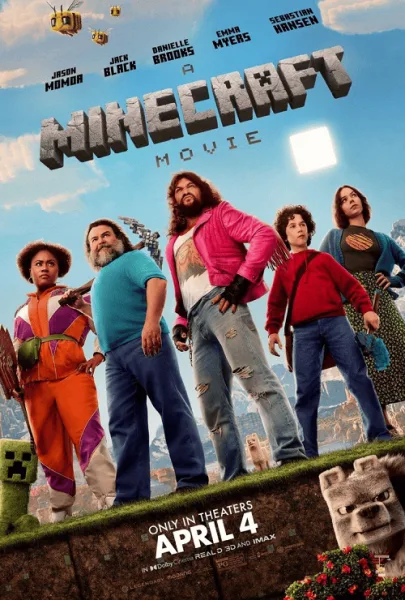 A Minecraft Movie (2025) ไมน์คราฟต์ มูฟวี่ โปสเตอร์