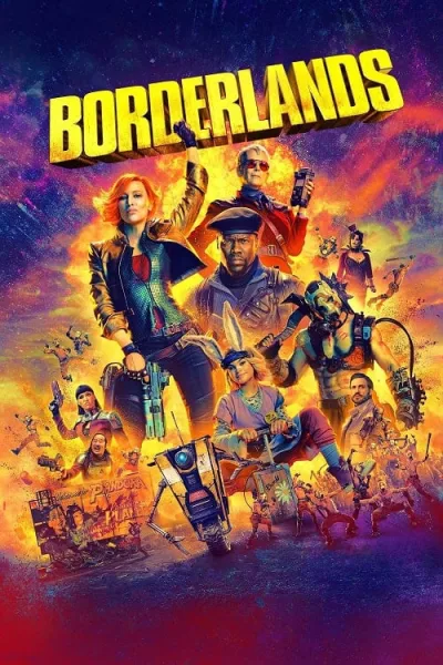 Borderlands (2024) บอร์เดอร์แลนดส์ แดนล้น คนปล้นจักรวาล โปสเตอร์