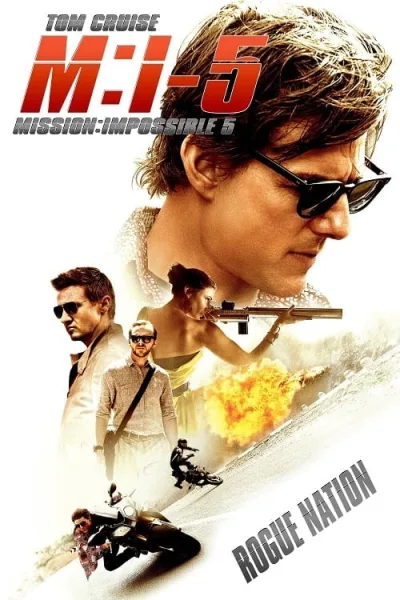 Mission Impossible 5 Rogue Nation (2015) มิชชั่น อิมพอสซิเบิ้ล 5 ปฏิบัติการรัฐอำพราง โปสเตอร์