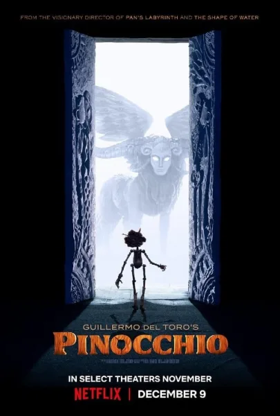 Guillermo del Toro’s Pinocchio (2022) พิน็อกคิโอ หุ่นน้อยผจญภัย โดยกีเยร์โม เดล โตโร โปสเตอร์