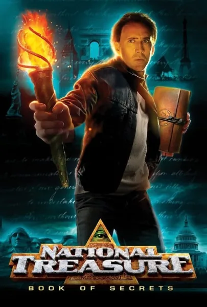 National Treasure Book of Secrets (2007) ปฏิบัติการณ์เดือด ล่าบันทึกลับสุดขอบโลก โปสเตอร์