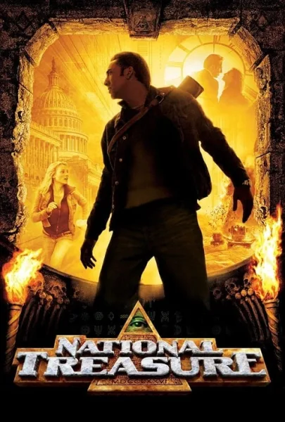 National Treasure (2004) ปฏิบัติการเดือด ล่าขุมทรัพย์สุดขอบโลก โปสเตอร์