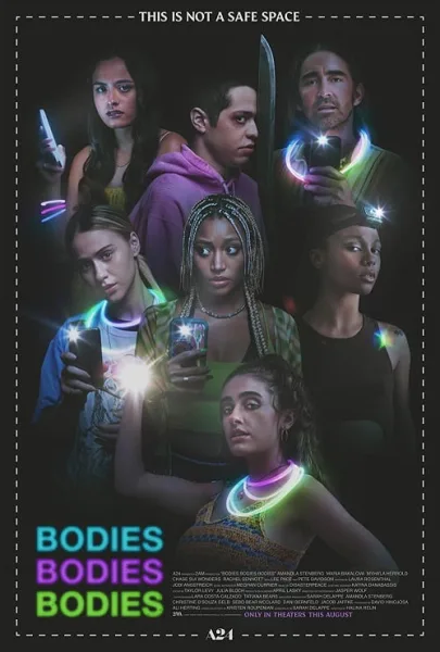 Bodies Bodies Bodies (2022) เพื่อนซี้ ปาร์ตี้ หนีตาย โปสเตอร์