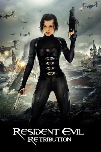 Resident Evil 5 Retribution (2012) ผีชีวะ 5 สงครามไวรัสล้างนรก โปสเตอร์