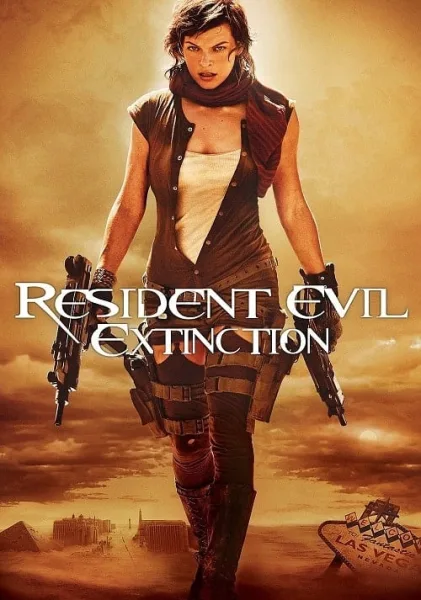Resident Evil 3 Extinction (2007) ผีชีวะ 3 สงครามสูญพันธุ์ไวรัส โปสเตอร์