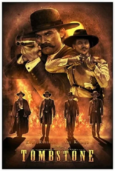 Tombstone (1993) ทูมสโตน ดวลกลางตะวัน โปสเตอร์