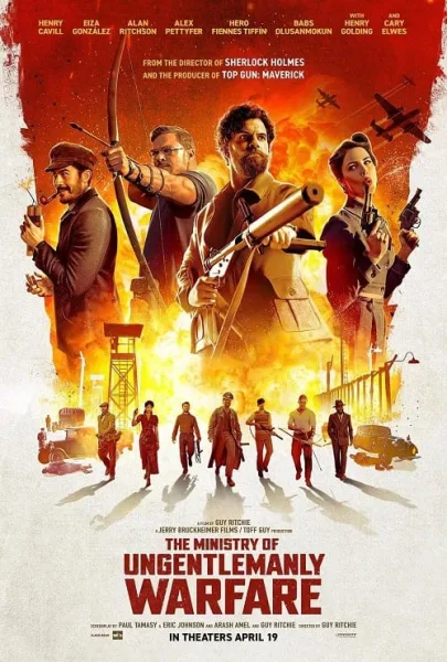 The Ministry of Ungentlemanly Warfare (2024) แสบจารชนคนพลิกโลก โปสเตอร์