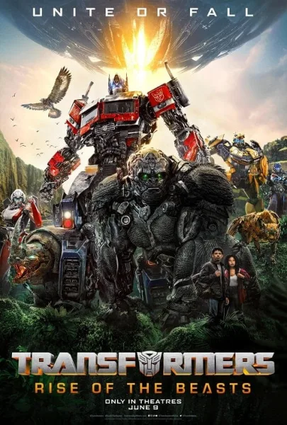 Transformers Rise of the Beasts (2023) ทรานส์ฟอร์เมอร์ส กำเนิดจักรกลอสูร โปสเตอร์