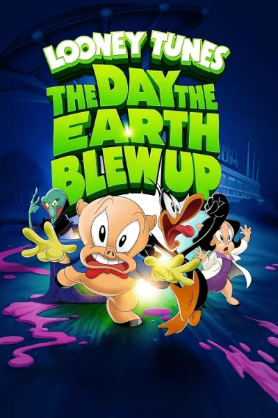The Day the Earth Blew Up A Looney Tunes Movie (2024) ลูนี่ย์ ทูนส์ มูฟวี่ วันซอมบี้บุกโลก โปสเตอร์