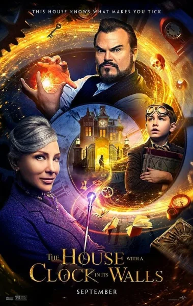 The House with a Clock in Its Walls (2018) บ้านเวทมนตร์และนาฬิกาอาถรรพ์ โปสเตอร์
