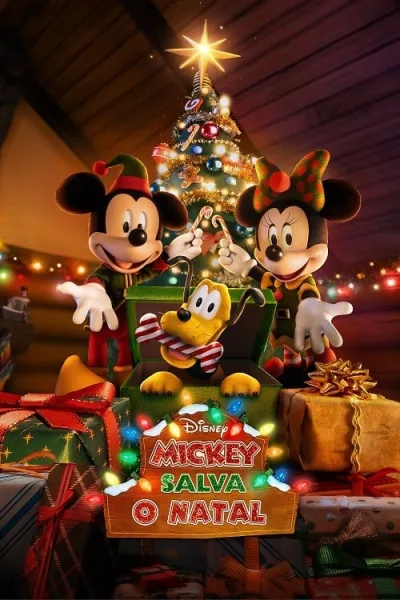 Disney Mickey Saves Christmas โปสเตอร์