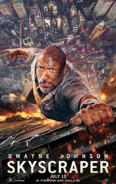 Skyscraper (2018) ระห่ำตึกเสียดฟ้า โปสเตอร์
