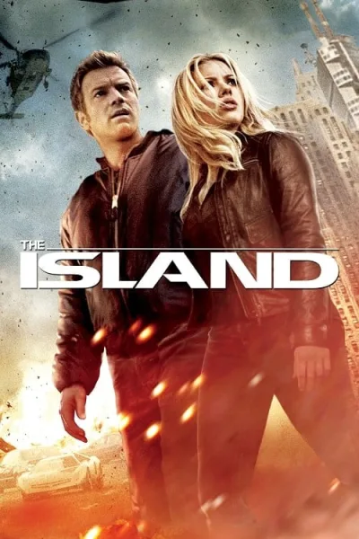 The Island (2005) ดิ ไอส์แลนด์ แหกระห่ำแผนคนเหนือโลก โปสเตอร์