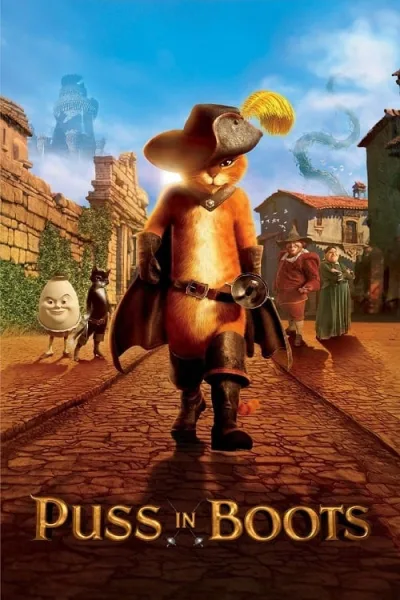 Puss in Boots (2011) พุซ อิน บู๊ทส์ โปสเตอร์