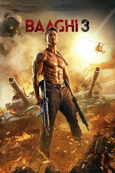 Baaghi 3 (2020) บากิ ยอดคนสุดระห่ำ 3 โปสเตอร์