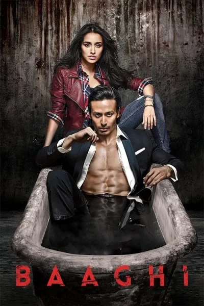 Baaghi (2016) บากิ ยอดคนสุดกระห่ำ โปสเตอร์