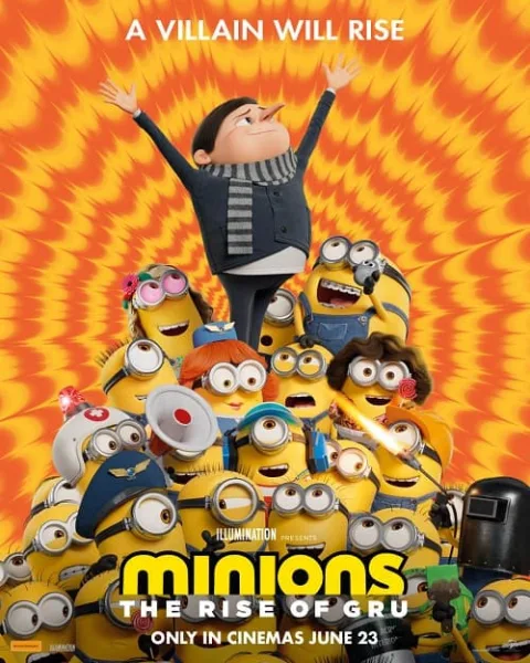 Minions 2 The Rise of Gru (2022) มินเนี่ยน 2 โปสเตอร์