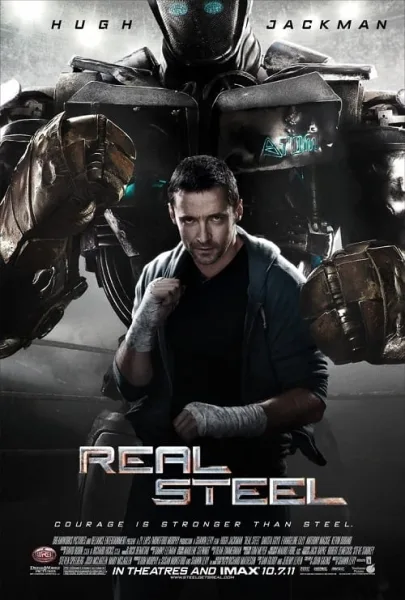Real Steel (2011) ศึกหุ่นเหล็กกำปั้นถล่มปฐพี โปสเตอร์