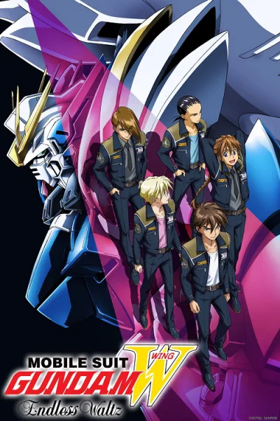 Gundam Wing The Endless Waltz (1998) บันทึกการยุทธ์บทใหม่ กันดั้มวิง เอนด์เลส วอลซ์ โปสเตอร์