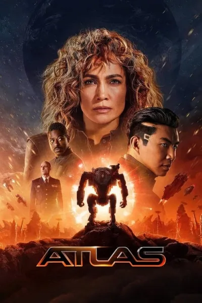 Atlas (2024) ล่าข้ามจักรวาล โปสเตอร์