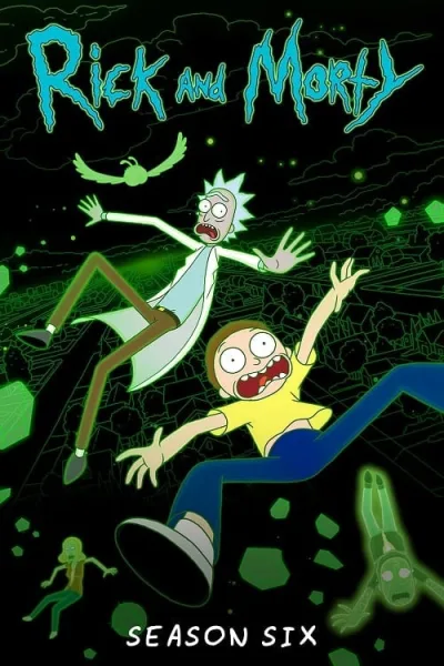 Rick and Morty 6 (2022) ริกและมอร์ตี้ ซีซั่น 6 โปสเตอร์