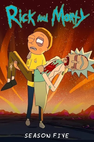 Rick and Morty 5 (2021) ริกและมอร์ตี้ ซีซั่น 5 โปสเตอร์