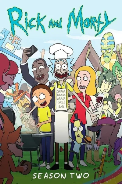 Rick and Morty 2 (2015) ริกและมอร์ตี้ ซีซั่น 2 โปสเตอร์